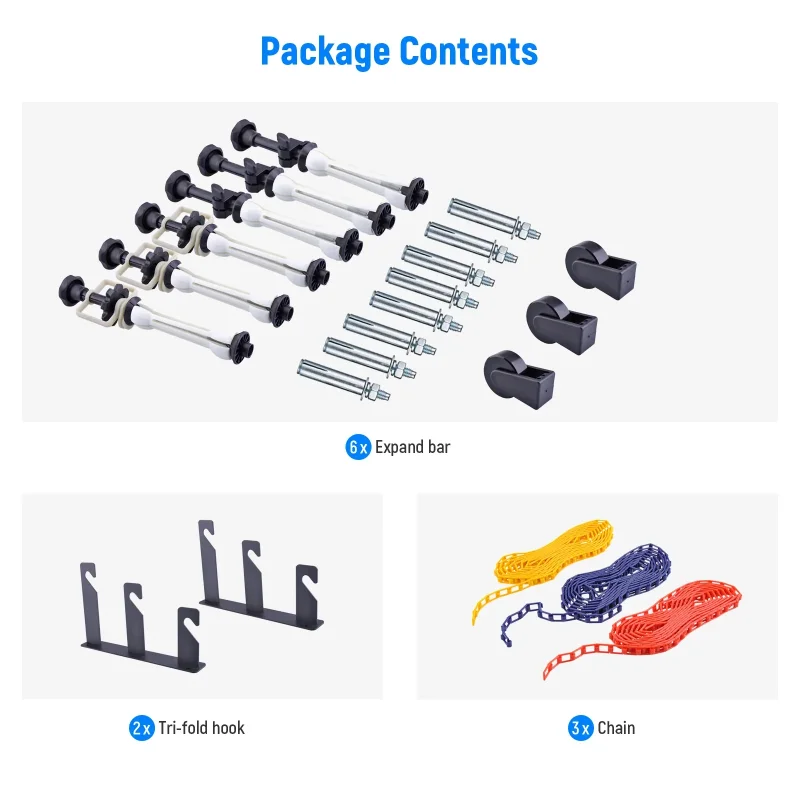 Neewer 3-Pulley Roller Wall/Ceiling Mounting Manual Backdrop Reeling System - Image 9